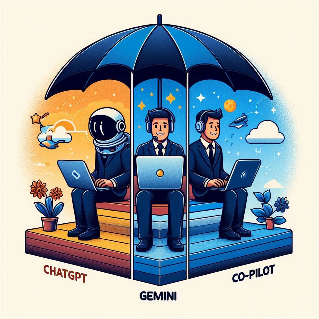 CoPilot vs Gemini vs ChatGpt. What is the difference - IntegerByte Blog.jpeg